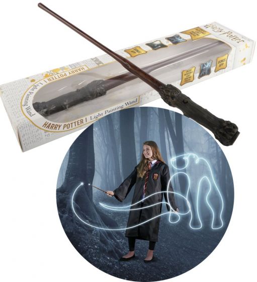 Harry Potter Light Painting Wand - tegn i luften med Harry's tryllestav med lys og app - 36 cm