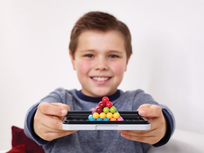 SmartGames IQ Puzzler Pro - logikkspill med 120 utfordringer - fra 6 år