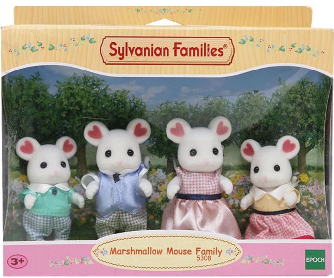 Sylvanian Families Marshmallow Musfamilj - 4 figurer