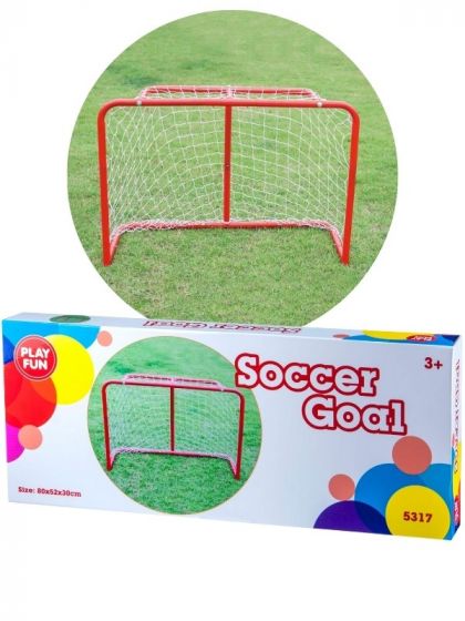 Play Fun Fotballmål - 82 x 33 x 53 cm