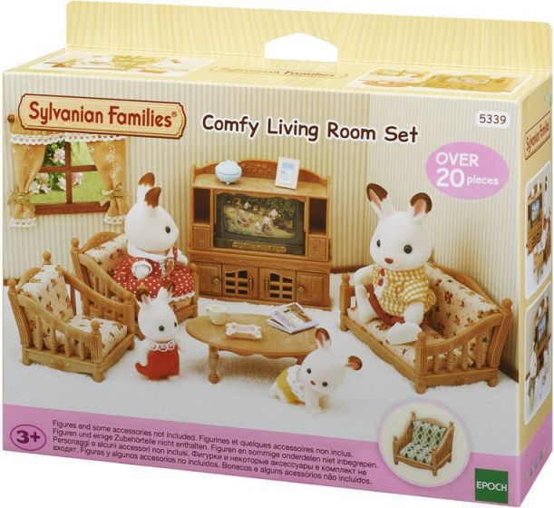 Sylvanian Families stue - møbelsett 20 deler