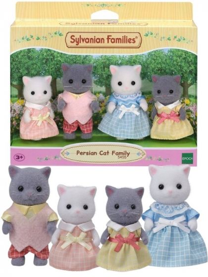 Sylvanian Families Persisk kattefamilie - 4 figurer