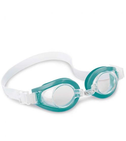 Intex Play Goggles - svømmebriller med UV-filter - 3-8 år - turkis