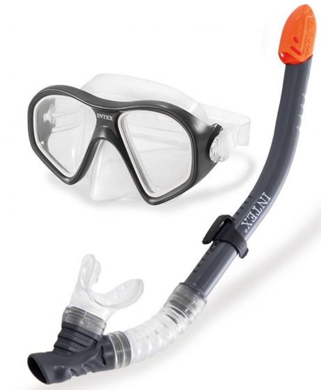 Intex Reef Rider Swim Set - dykkermaske og snorkel - 14 år - svart