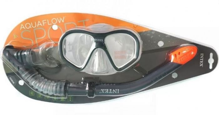 Intex Reef Rider Swim Set - dykkermaske og snorkel - 14 år - sort