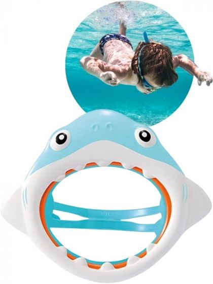 Intex Fun Mask dykkermaske hai - 3-8 år