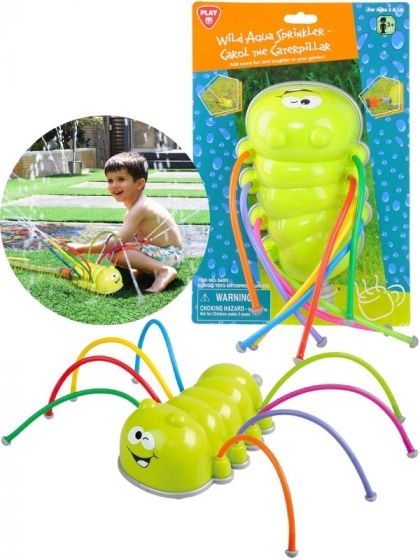 Playgo vannspreder - grønn larve med 8 fargerike bein