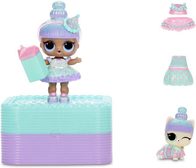 LOL Surprise Deluxe Present Surprise - eksklusiv Sprinkles dukke og kjæledyr