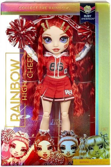 Rainbow High Cheer Doll - Ruby Anderson dukke