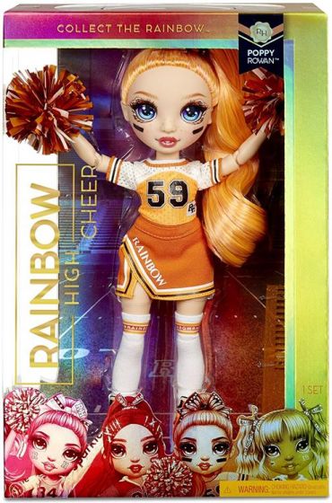 Rainbow High Cheer Doll - Poppy Rowan dukke