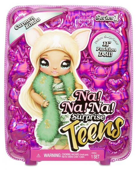 Na Na Na Surprise Teens Doll - Carmen Linda docka - 28 cm