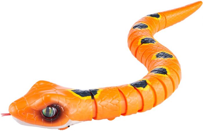 ZURU Robo Alive ålende slange - oransje