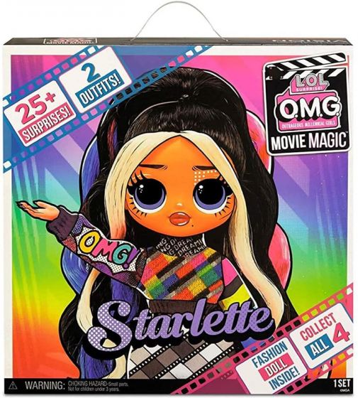 LOL Surprise OMG Movie Magic dukke - Starlette med 25 overraskelser