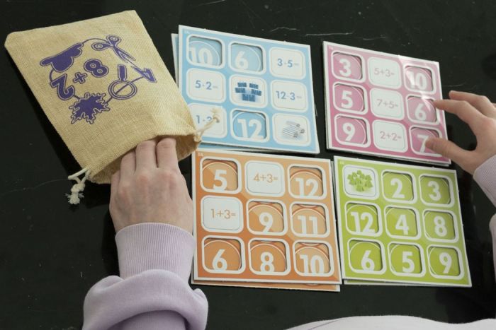 Vi lærer oss tallene - lærespill for barn som utforsker tall og telling