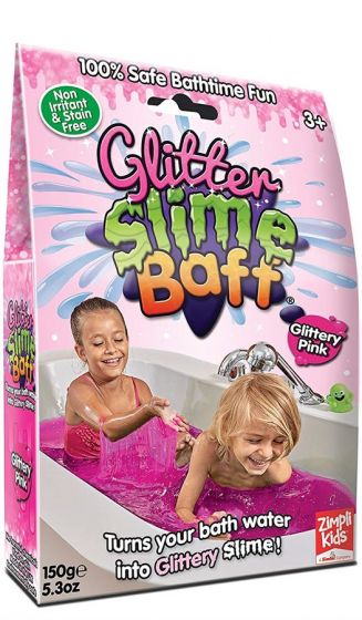 Glitter Slime Baff 150 gram - pink