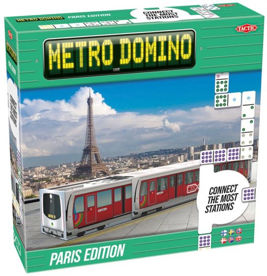 Metro Domino: Paris edition - dominospil med stationer