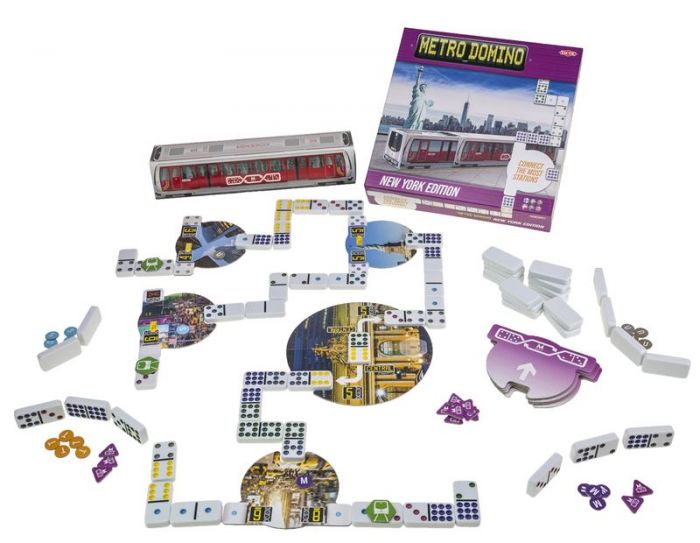 Metro Domino: New York edition - dominospill med stasjoner