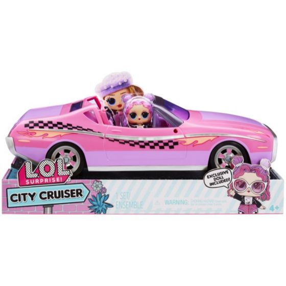 LOL Surprise City Cruiser sportsbil med eksklusiv dukke