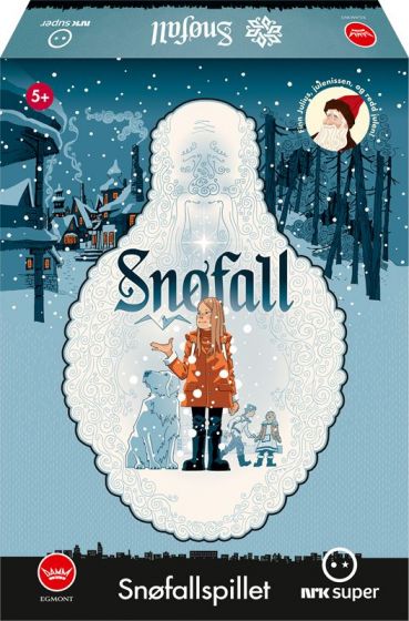 Snøfallspillet - brettspill for barn - NRKs julekalender