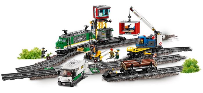 LEGO City Trains 60198 Godstog togsett