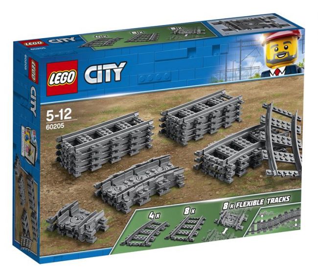 LEGO City Trains 60205 Skinner og svinger