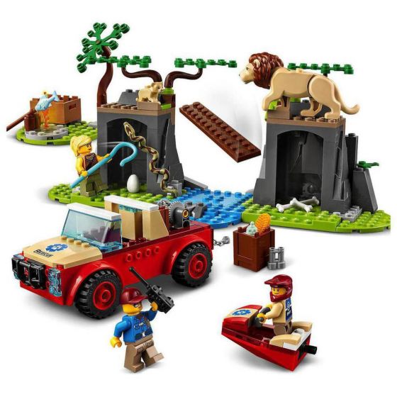 LEGO City Wildlife 60301 Dyreredningstjenestens terrengbil