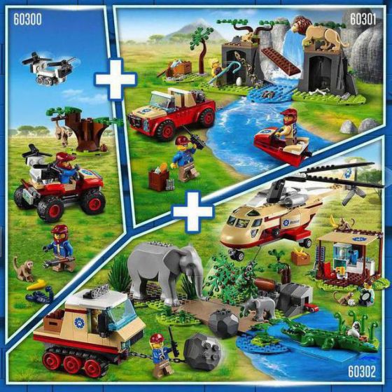 LEGO City Wildlife 60302 Dyreredningsoperasjon