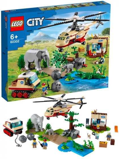 LEGO City Wildlife 60302 Dyreredningsoperasjon