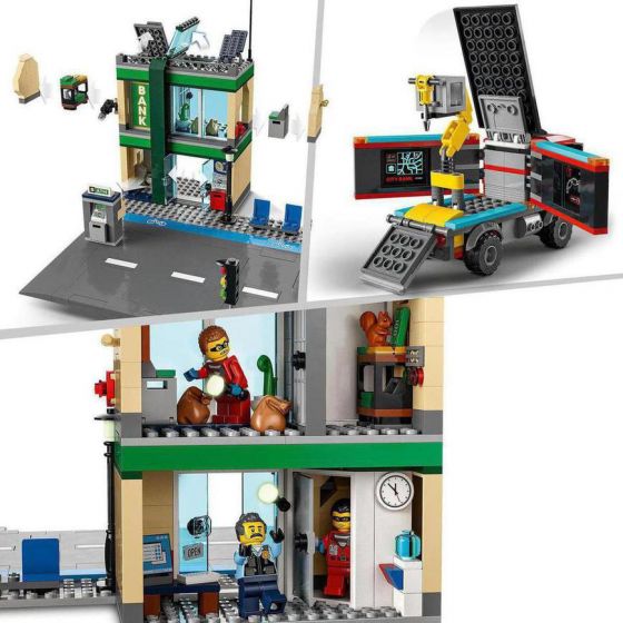 LEGO City Police 60317 Politiutrykning til banken