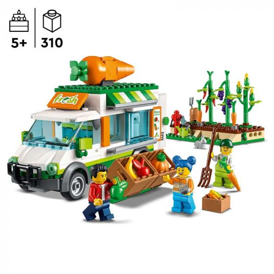 LEGO City Farm 60345 Bondens marked med kassebil