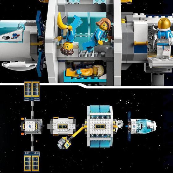LEGO City Space Port 60349 Romstasjon på månen