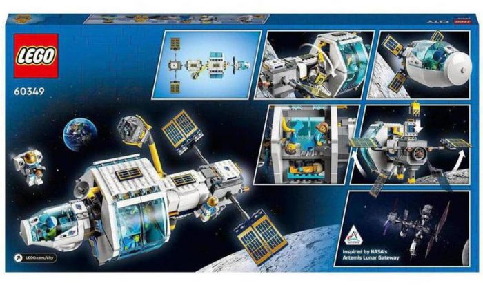 LEGO City Space Port 60349 Romstasjon på månen