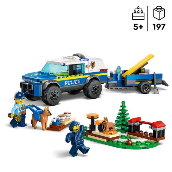 LEGO City Police 60369 Mobil politihundetræning