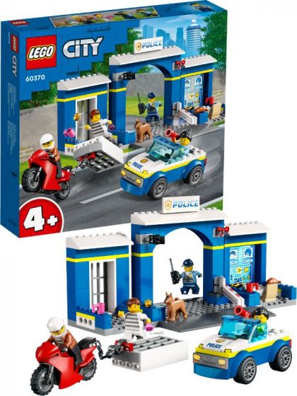 LEGO City Police 60370 Skurkejakt på politistasjonen