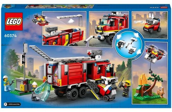 LEGO City Fire 60374 Brannvesenets kommandobil