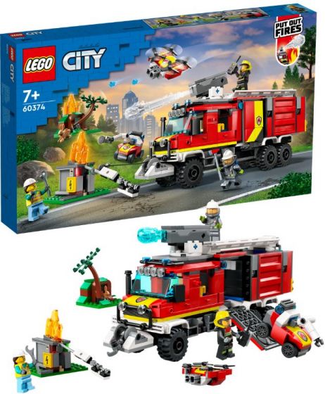 LEGO City Fire 60374 Brandchefens bil