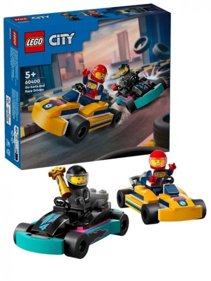 LEGO City 60400 Gokarter och racerförare