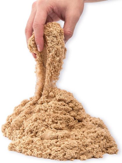 Kinetic Sand Beach Sand Kindom - sandslott leksats med 1,4 kg strandsand