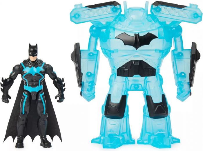 Batman Bat-Tech Batman figurset 10 cm - Bat-Tech Batman actionfigur och Tech Armor