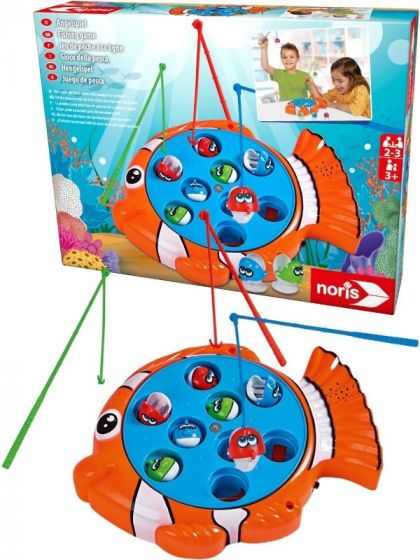 Noris elektronisk fiskespill for 2-3 spillere - 25 cm