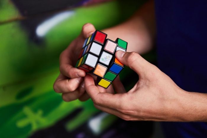 Rubiks Kube Familie - 2x2, 3x3 og 3x3 nøkkelring