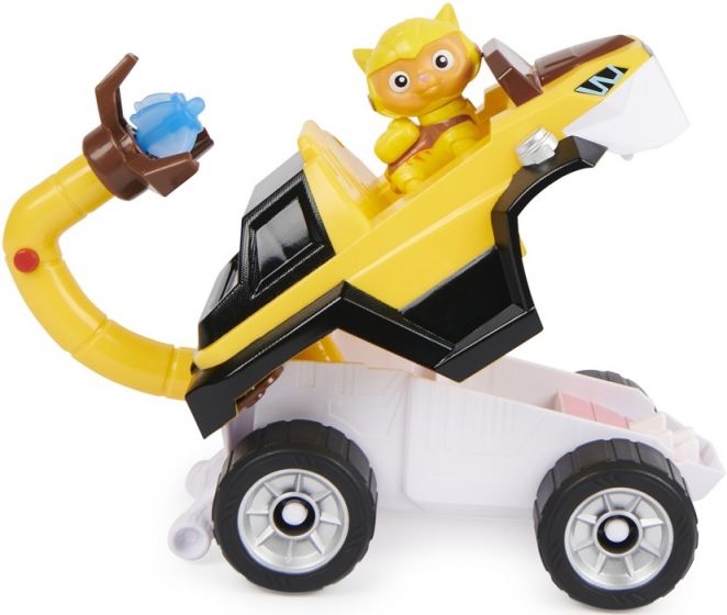 Paw Patrol Cat Pack Leo figurset - figur och fordon med 2 projektiler