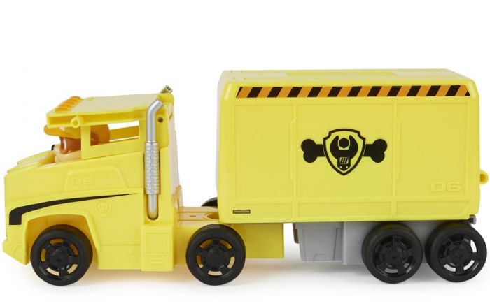 PAW Patrol Big Truck Pups Rubble - figur och räddningsbil med kran