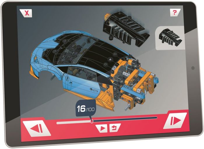 Clementoni Science and Play Mechanics - Lamborghini Huracan Sto byggesæt