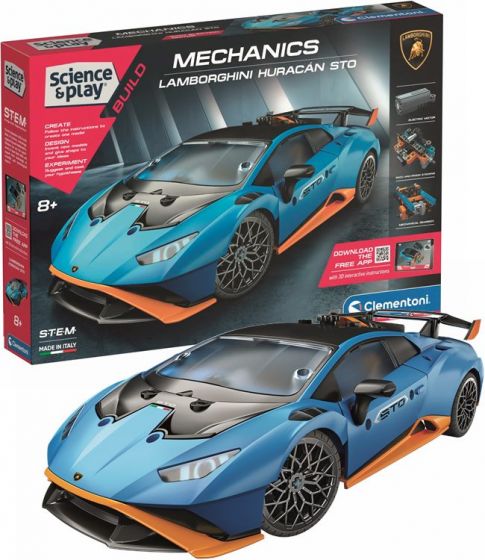 Clementoni Science and Play Mechanics - Lamborghini Huracan Sto byggesett