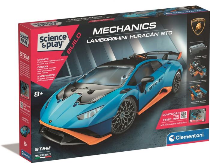 Clementoni Science and Play Mechanics - Lamborghini Huracan Sto byggesett