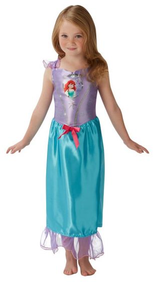 Disney Princess Ariel Fairytale kostume - small - 3-4 år - Den lille havfrue kjole