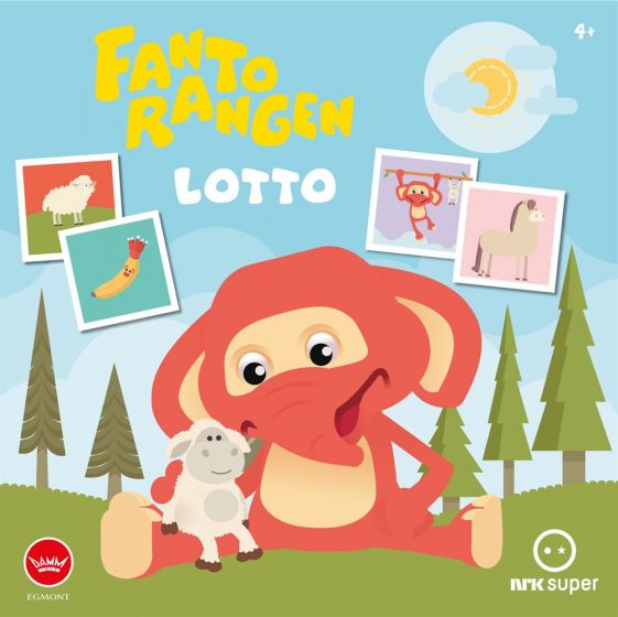 Lotto Fantorangen - barnespill med bilder kjent fra barne-TV