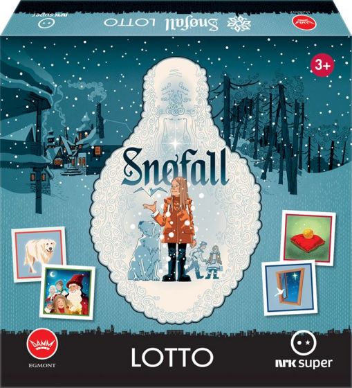 Snøfall lotto - barnespill fra en av NRK Supers julekalendere