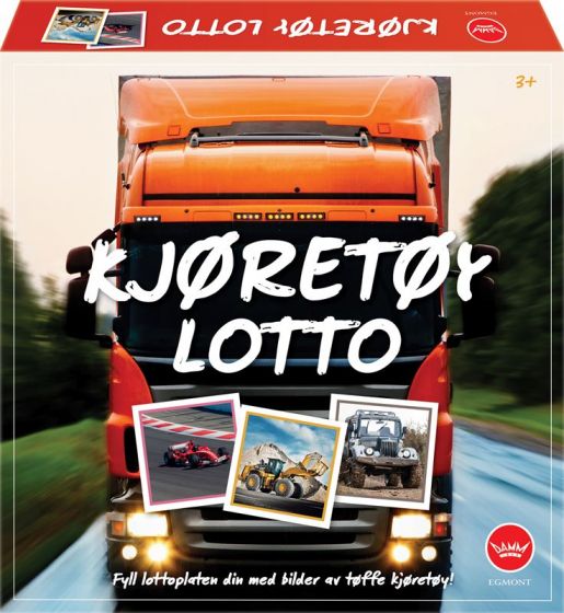 Lotto kjøretøy - barnespill med bilder av kjøretøy